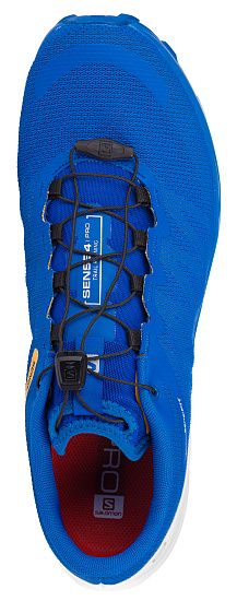 Кроссовки мужские Salomon Sense 4 Pro Turkish Sea/Wht - Фото 4 большая