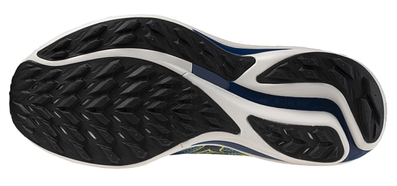 Кроссовки мужские Mizuno Wave Rider Gtx 2 Estate Blue/Quince/Dusty Jade - Фото 3 большая