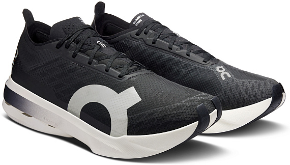 Кроссовки мужские On Cloudboom Strike Black/White - Фото 6 большая