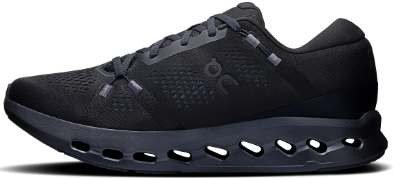 Кроссовки мужские On Cloudsurfer 2 Black/Black - Фото 3 большая