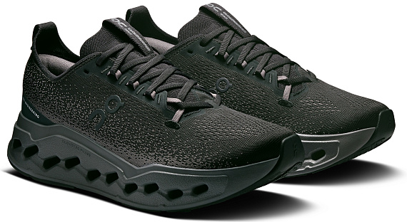 Кроссовки мужские On Cloudsurfer Max Black/Eclipse - Фото 6 большая