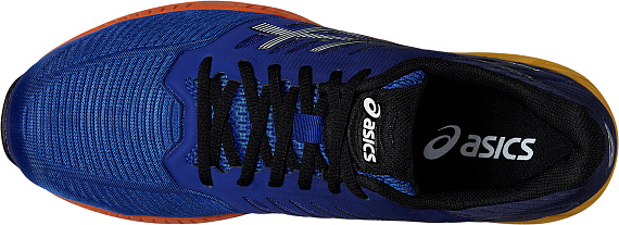 Кроссовки мужские ASICS fuzeX  Синий/Синий/Оранжевый - Фото 5 большая