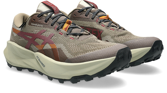 Кроссовки мужские ASICS Trabuco 14 Gtx Taupe Grey/Oatmeal - Фото 2 большая