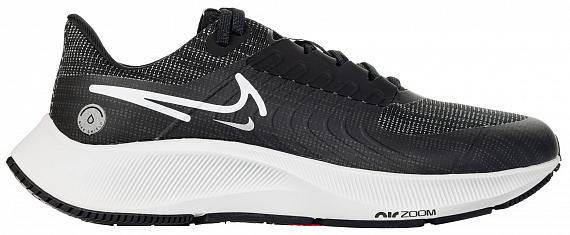 Кроссовки мужские Nike Air Zoom Pegasus 38 Shield Black/Dark Smoke Grey/Light Smoke Grey/Platinum  - Фото 1 большая