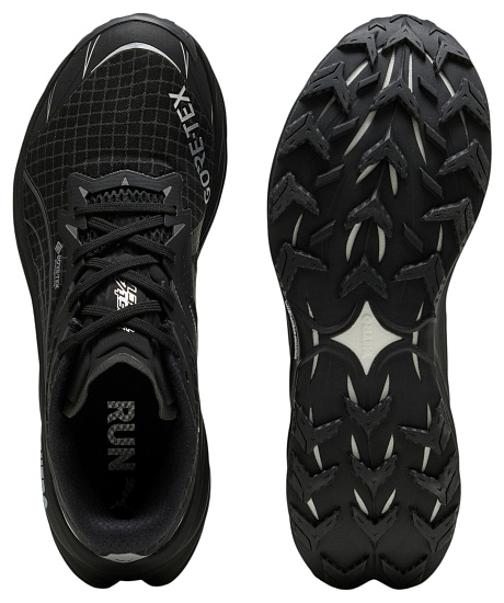 Кроссовки мужские Puma Fast/Trac Nitro 4 Gtx Puma Black/Puma Silver - Фото 3 большая