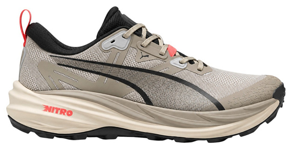 Кроссовки мужские Puma Voyage Nitro 4 Mouse Gray/Ultra Red/SilvFog - Фото 1 большая