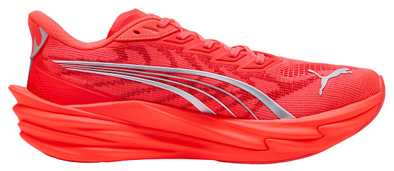 Кроссовки мужские Puma Deviate Nitro 4 Ultra Red/Puma Silver - Фото 4 большая