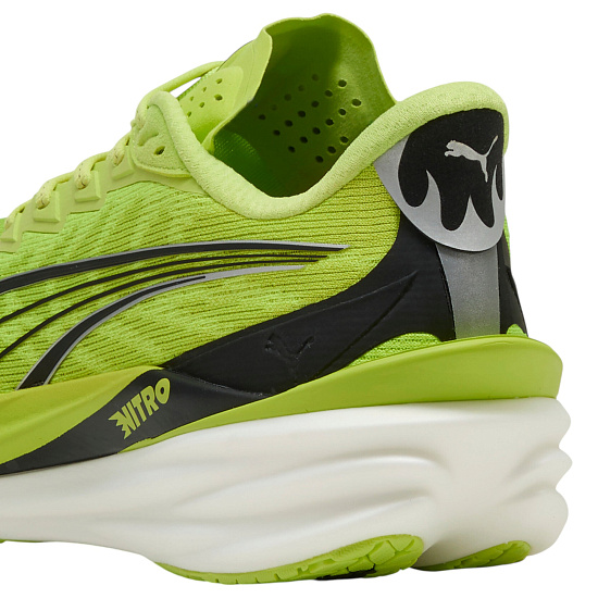 Кроссовки мужские Puma Deviate Nitro 4 Sunny Lime/Puma Black - Фото 6 большая