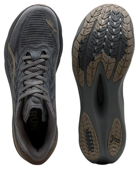 Кроссовки мужские Puma Deviate Nitro 4 Slate Sky/Moody Gray - Фото 5 большая