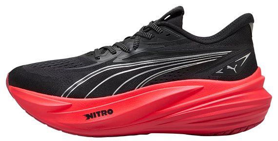 Кроссовки мужские Puma Magmax Nitro 2 Puma Black/Ultra Red - Фото 2 большая