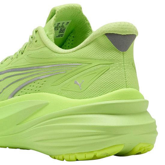 Кроссовки мужские Puma Magmax Nitro 2 Sunny Lime/Puma Silver - Фото 4 большая