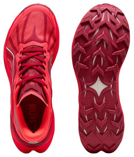 Кроссовки мужские Puma Fast/Trac Nitro 4 Ultra Red/Red Flash - Фото 3 большая