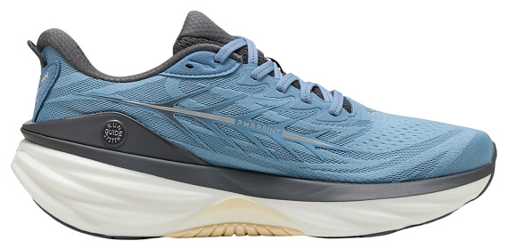 Кроссовки мужские Puma Foreverrun Nitro 3 Zen Blue/Moody Gray - Фото 4 большая