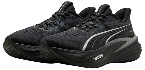 Кроссовки мужские Puma Magmax Nitro 2 Brightstride Puma Black/Puma Silver - Фото 7 большая