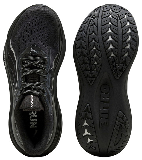 Кроссовки мужские Puma Magmax Nitro 2 Brightstride Puma Black/Puma Silver - Фото 3 большая