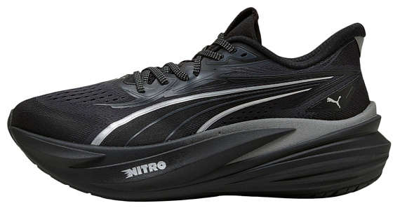 Кроссовки мужские Puma Magmax Nitro 2 Brightstride Puma Black/Puma Silver - Фото 2 большая