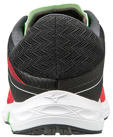 Кроссовки мужские Mizuno Wave Sonic Formula One/Black/Green Slime - Фото 5 большая