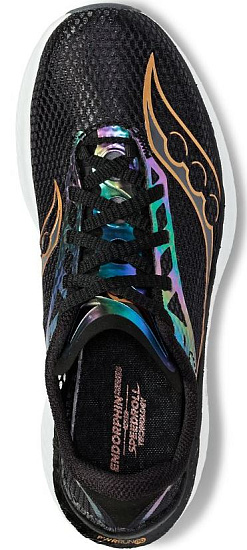 Кроссовки мужские Saucony Endorphin Pro 3 Black/Goldstruck - Фото 3 большая