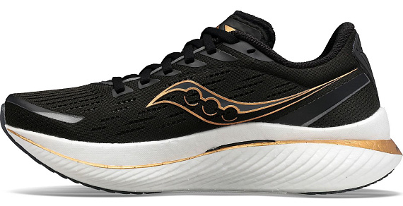 Кроссовки мужские Saucony Endorphin Speed 3 Black/Goldstruck - Фото 2 большая
