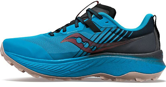 Кроссовки мужские Saucony Endorphin Edge Ocean/Black - Фото 2 большая