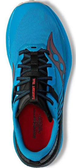 Кроссовки мужские Saucony Endorphin Edge Ocean/Black - Фото 3 большая