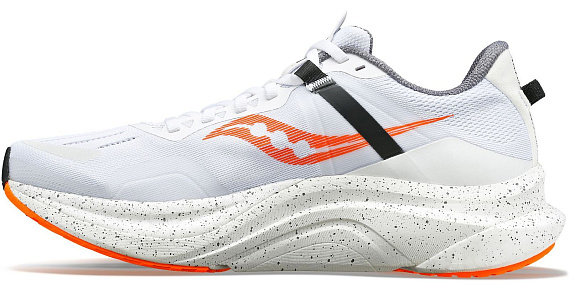 Кроссовки мужские Saucony Tempus White/Viziorange - Фото 2 большая