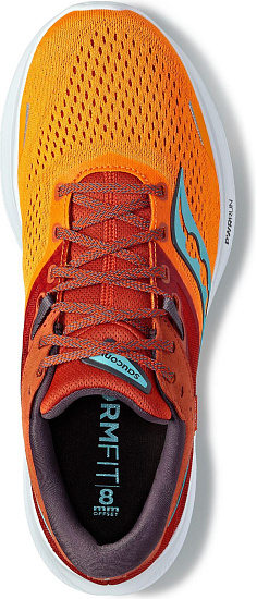 Кроссовки мужские Saucony Ride 16 Marigold/Lava - Фото 3 большая