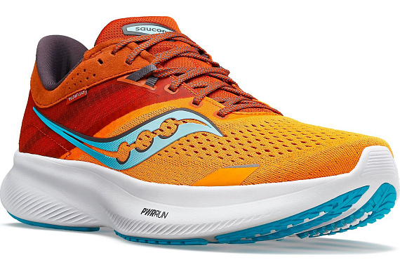 Кроссовки мужские Saucony Ride 16 Marigold/Lava - Фото 5 большая