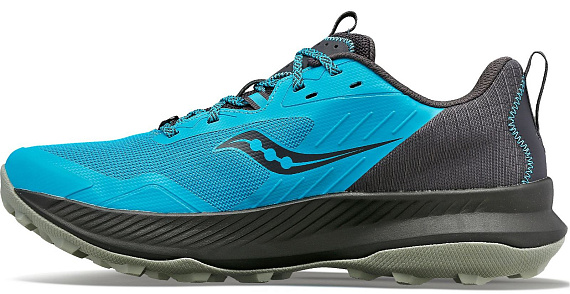 Кроссовки мужские Saucony Blaze Tr Agave/Basalt - Фото 2 большая