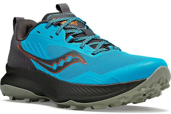 Кроссовки мужские Saucony Blaze Tr Agave/Basalt - Фото 4 большая