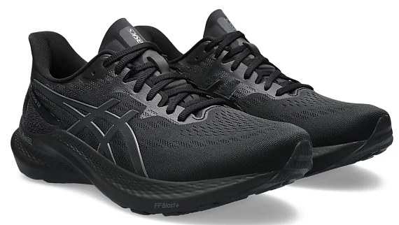 Кроссовки мужские ASICS Gt-2000 12 Black/Black - Фото 2 большая