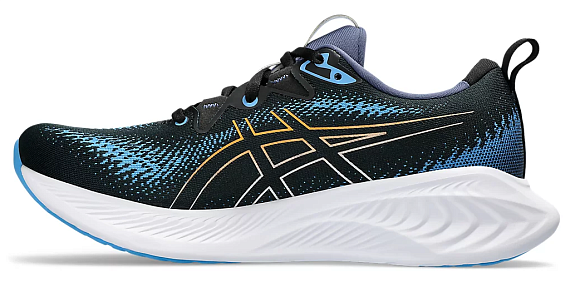 Кроссовки мужские ASICS Gel-Cumulus 25 Black/Fellow Yellow - Фото 4 большая