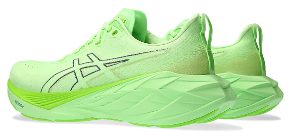 Кроссовки мужские ASICS Novablast 4 Illuminate Green/Lime Burst - Фото 3 большая