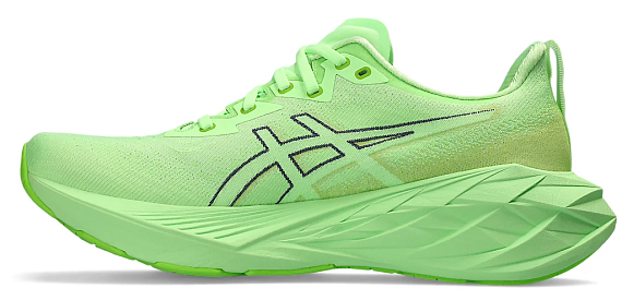 Кроссовки мужские ASICS Novablast 4 Illuminate Green/Lime Burst - Фото 4 большая