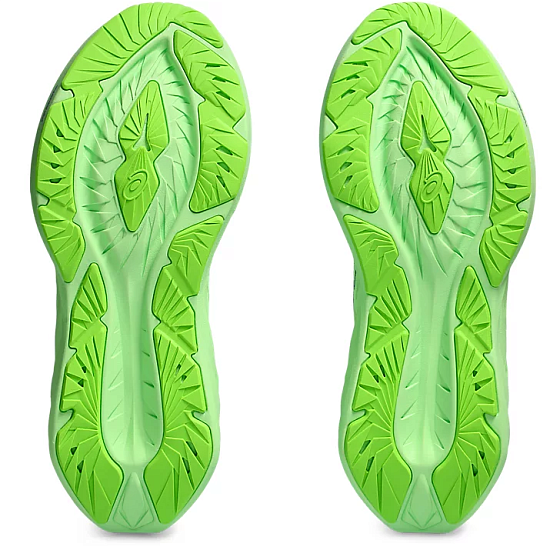 Кроссовки мужские ASICS Novablast 4 Illuminate Green/Lime Burst - Фото 7 большая