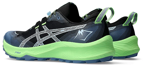 Кроссовки мужские ASICS Gel-Trabuco 12 Black/Light Blue - Фото 3 большая