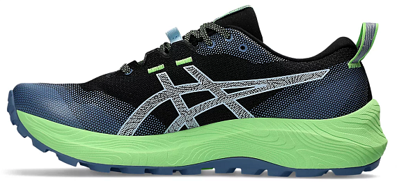 Кроссовки мужские ASICS Gel-Trabuco 12 Black/Light Blue - Фото 4 большая