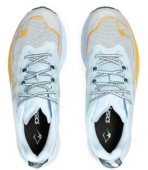 Кроссовки мужские ASICS Fujispeed 2 Light Blue/Dark Mint - Фото 6 большая