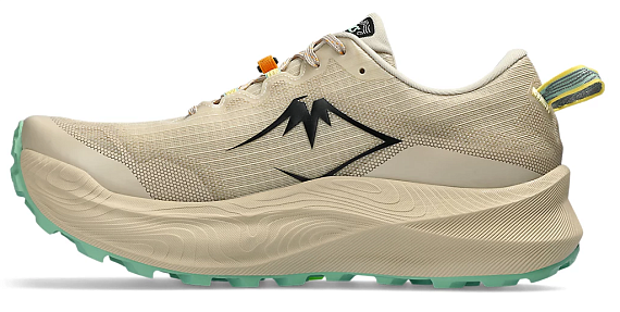 Кроссовки мужские ASICS Trabuco Max 3 Feather Grey/Black - Фото 4 большая