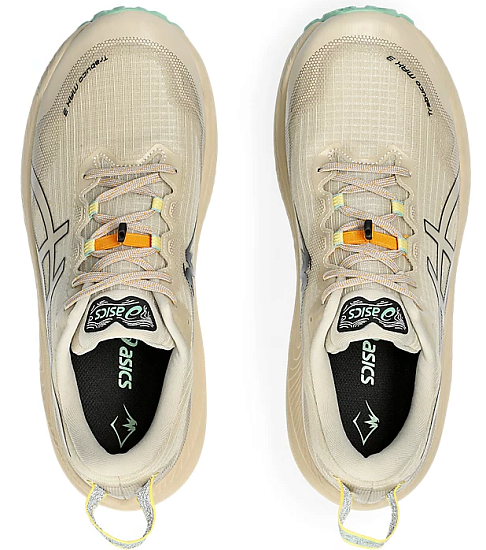 Кроссовки мужские ASICS Trabuco Max 3 Feather Grey/Black - Фото 6 большая