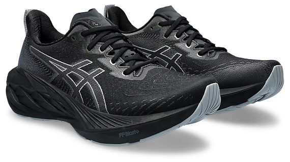 Кроссовки мужские ASICS Novablast 4 Black/Graphite Grey - Фото 2 большая