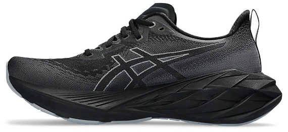 Кроссовки мужские ASICS Novablast 4 Black/Graphite Grey - Фото 4 большая