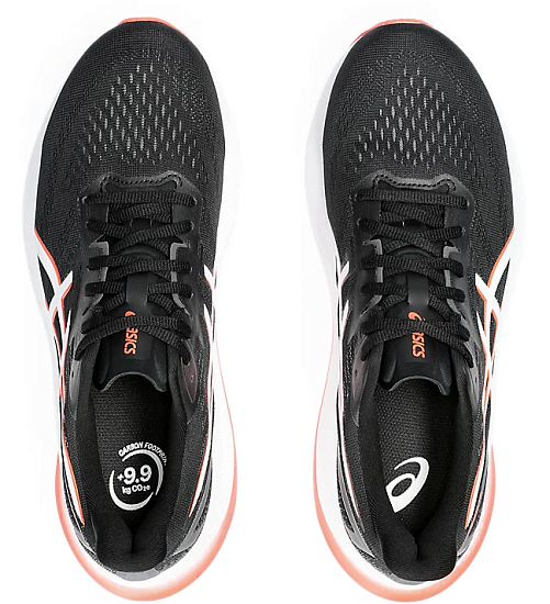 Кроссовки мужские ASICS Gt-2000 12 Black/Sunrise Red - Фото 6 большая