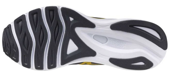 Кроссовки мужские Mizuno Wave Serene 2 Baritone Blue/Citrus/Odyssey Gray - Фото 4 большая