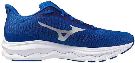 Кроссовки мужские Mizuno Wave Serene 2 Princess Blue/Silver/Ceramic - Фото 2 большая
