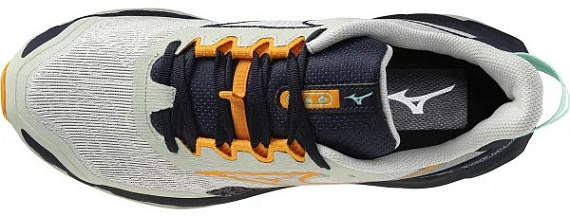 Кроссовки мужские Mizuno Wave Mujin 11 Mercury/Tangelo/Tangelo - Фото 2 большая