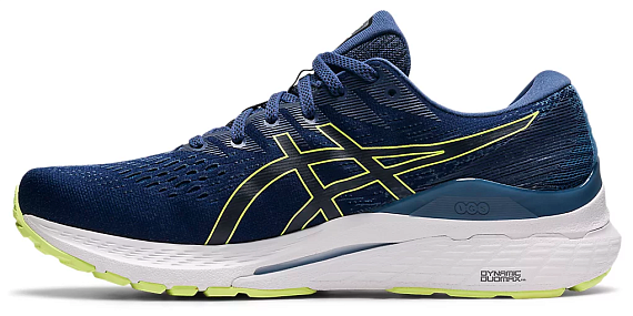 Кроссовки мужские ASICS Gel-Kayano 28 Thunder Blue/Glow Yellow - Фото 4 большая