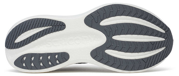 Кроссовки мужские Saucony Triumph 23 Black/White - Фото 2 большая