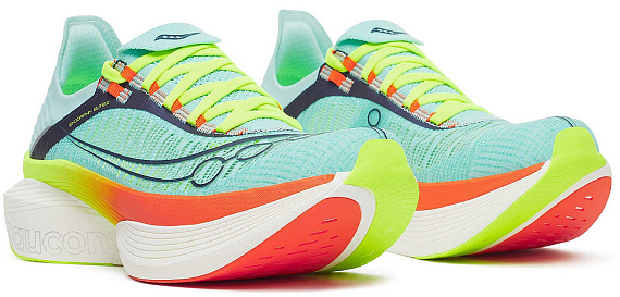 Кроссовки Saucony Endorphin Elite 2 Splash/Fire - Фото 6 большая