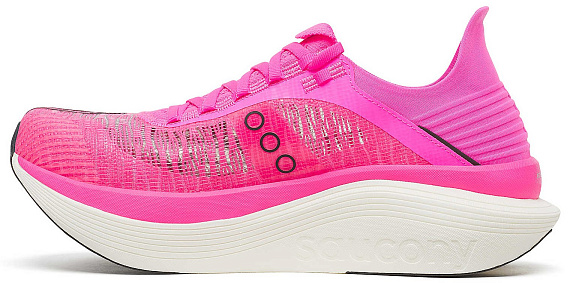 Кроссовки Saucony Endorphin Elite 2 Shock/Black - Фото 2 большая